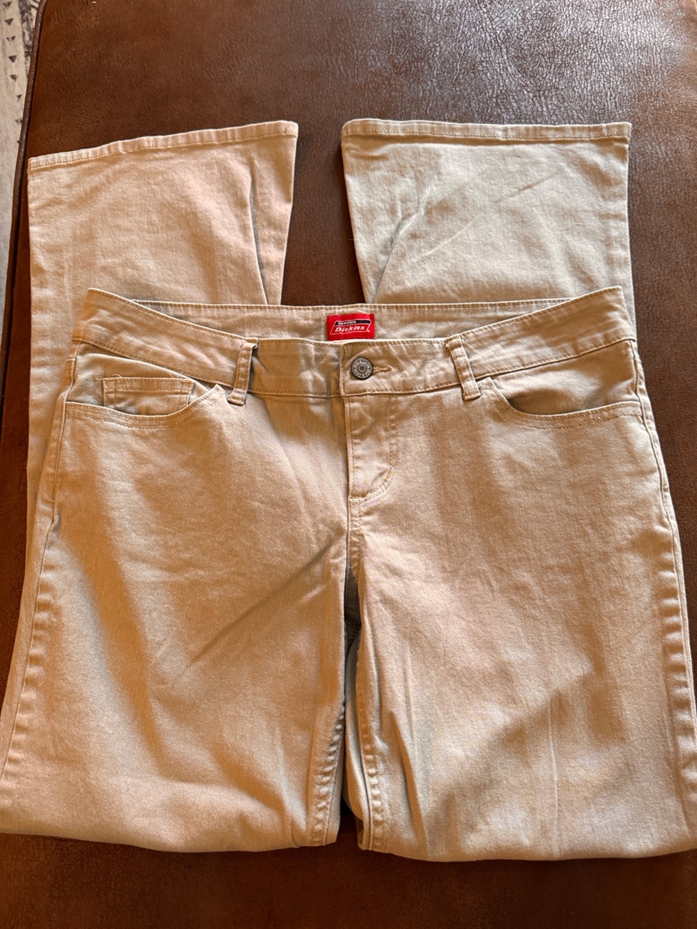 Dickies Khaki Work Pants in Tan